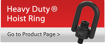 ADB American Drill Bushings 33613 4000 lbs Hoist Ring 5/8" 11 x 3/4 