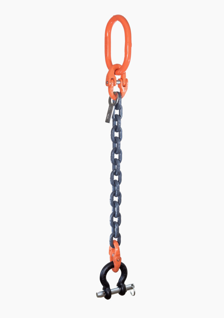Plate Lift Chain Sling and Shackle - American Drill Bushing